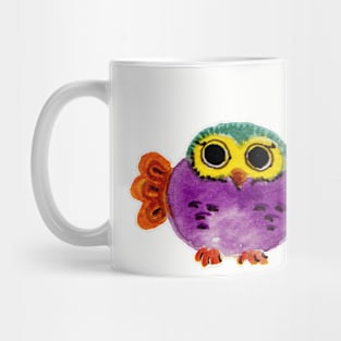 Owl-child-colorful-nursery-nursery Mug